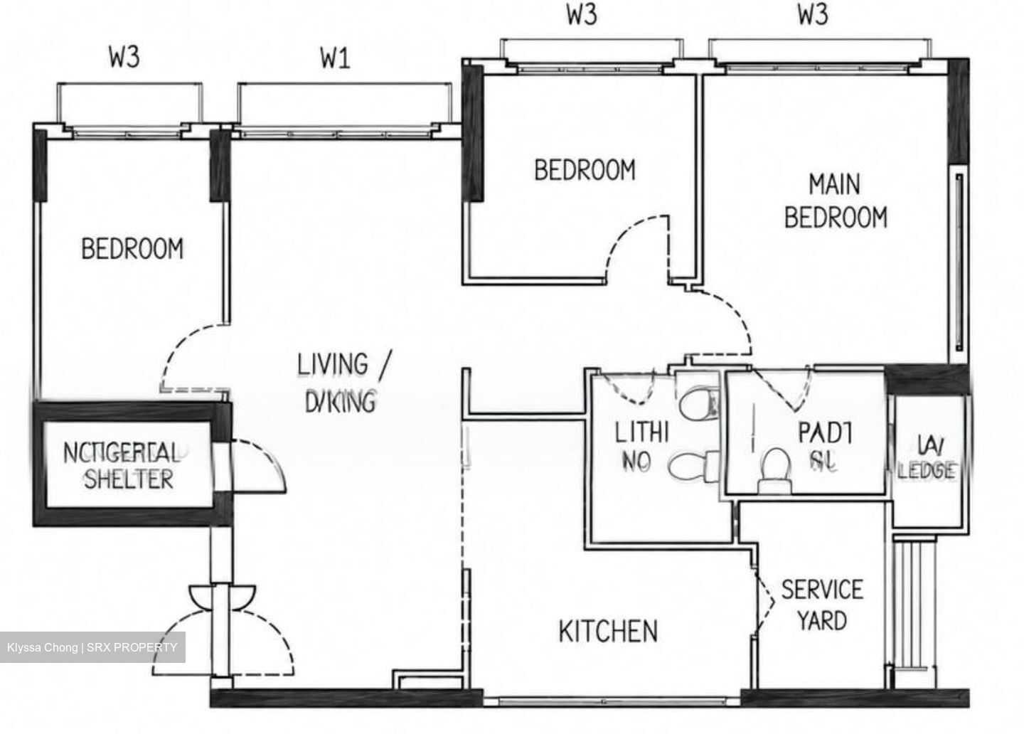 Blk 420D Waterfront II @ Northshore (Punggol), HDB 4 Rooms #606742321